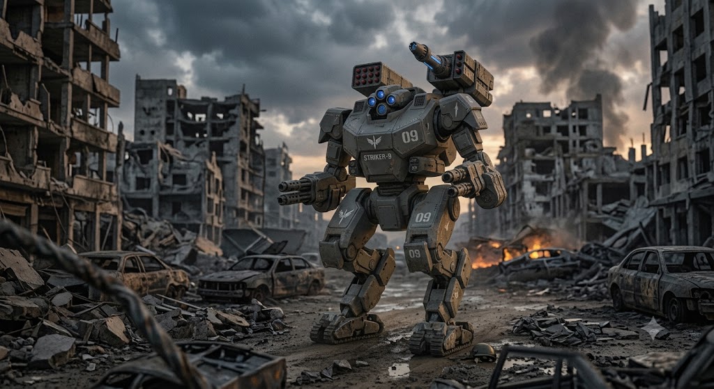 DenonBreakout STRIKER-9 Assault Mech